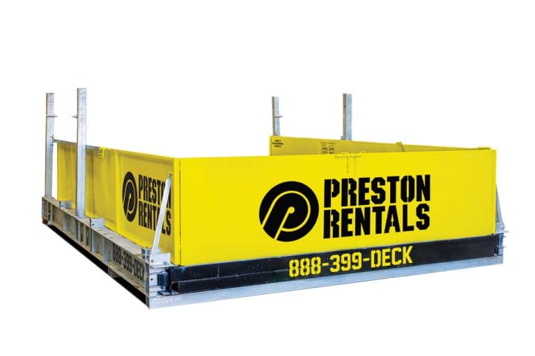 Loading Platform & Outrigger Platform Rental Preston Rentals