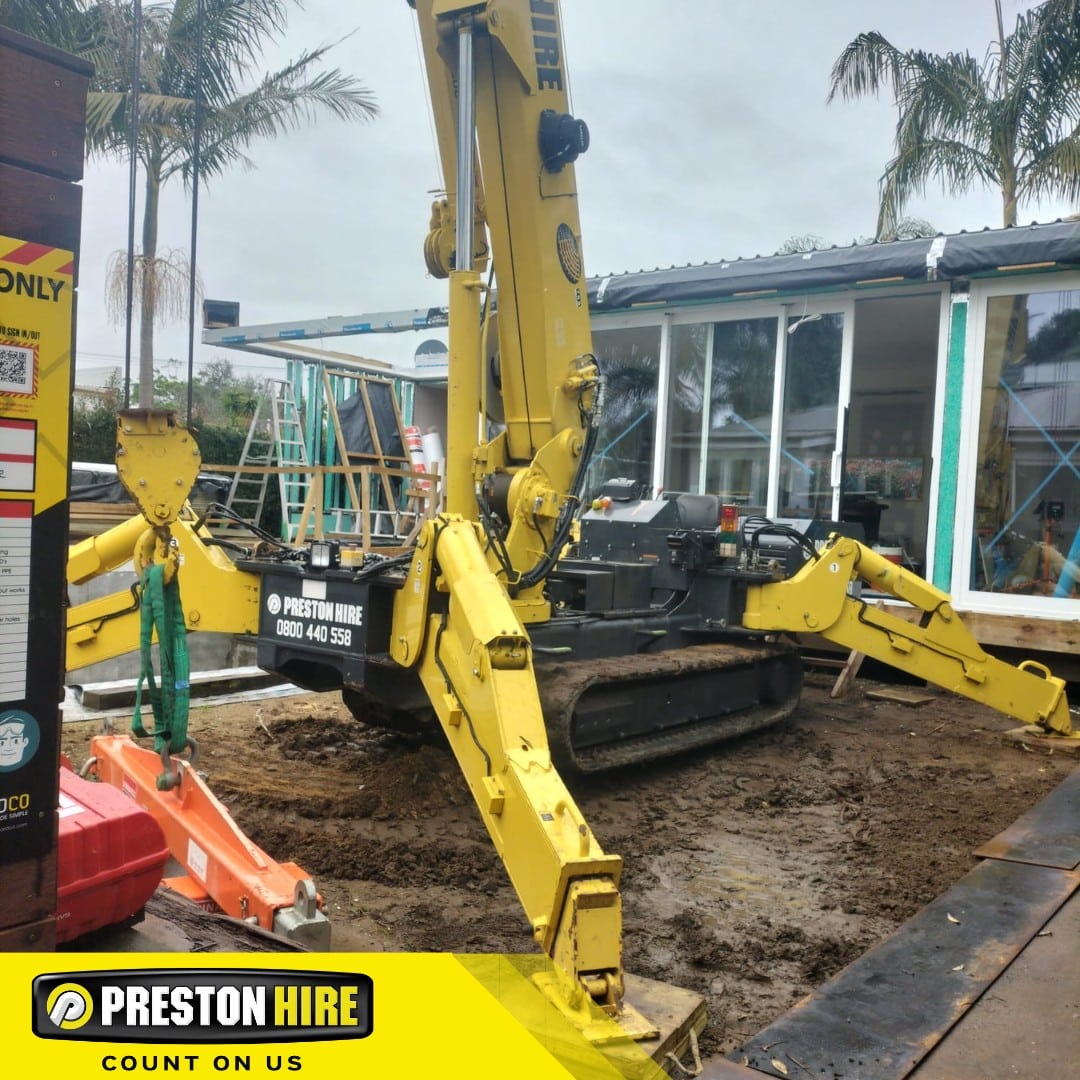 10 Common Applications of Mini Cranes Preston Rentals