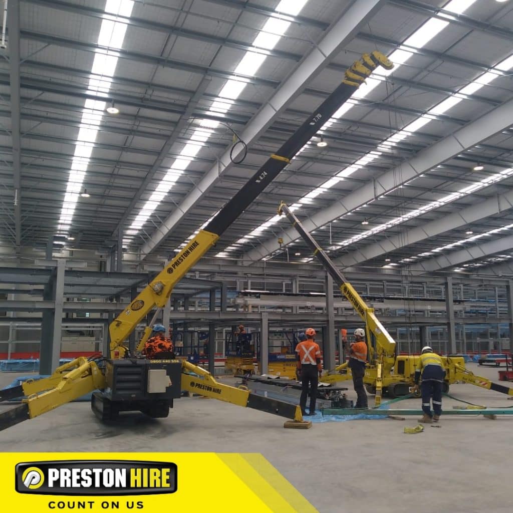 10 Common Applications of Mini Cranes Preston Rentals